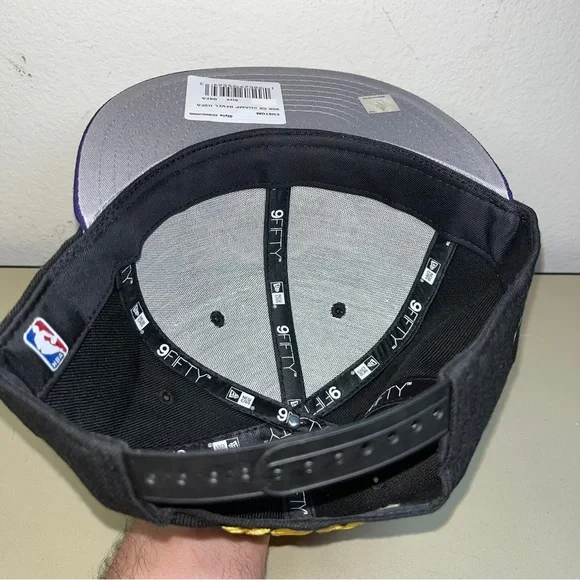 New Lakers kobe bryant 5X champions 1996-2016 XX years hat 9fifty snapback RARE
